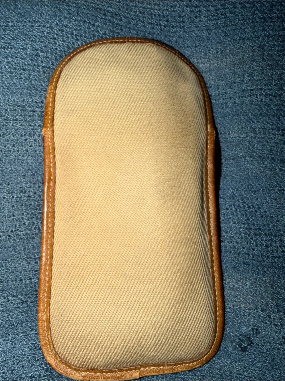 Vintage Ghurka Marley Hodgson No 122 Canvas Leather Eyeglass Sleeve Pouch Norwal